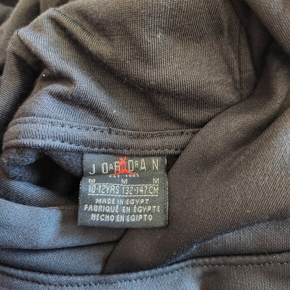 Nike Jordan core performance fleece lined thermal hoodie sz M - Picture 3 of 3